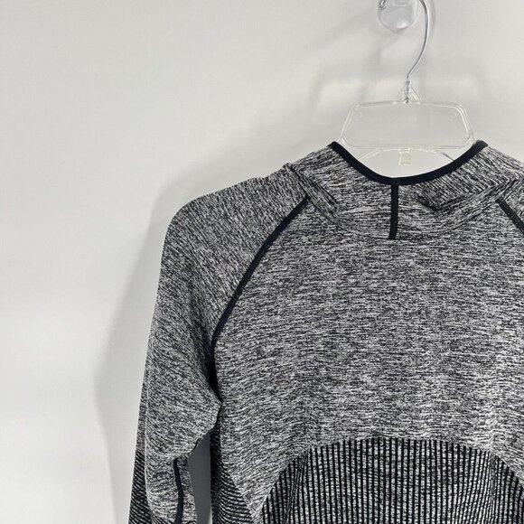 Fabletics Gray Hooded Sweatshirt - Picture 5 of 6